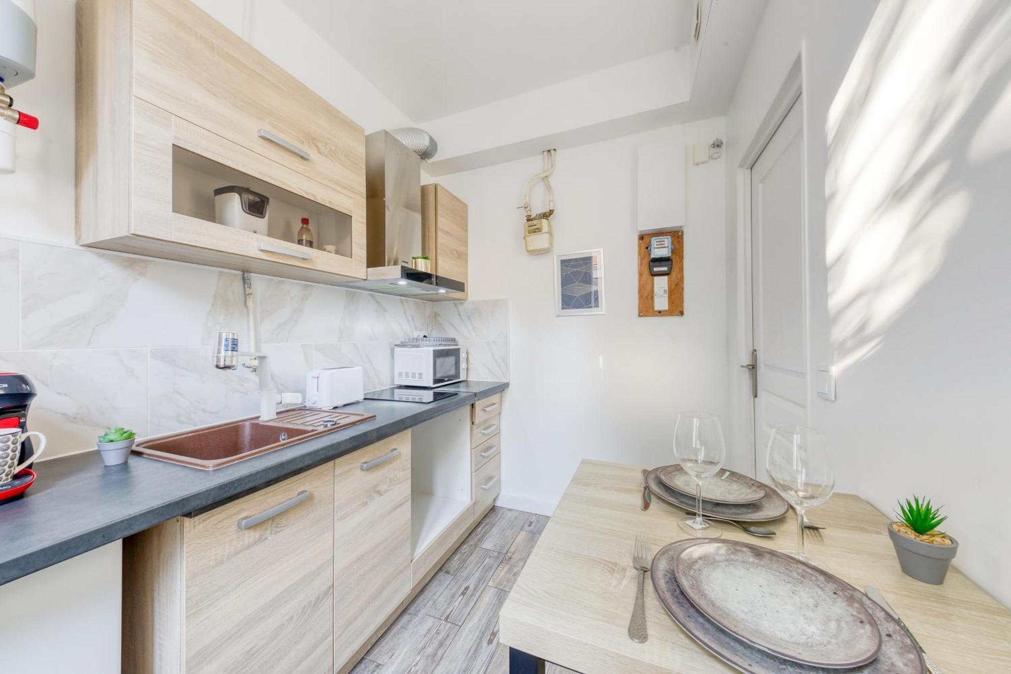 Appartement Moderne, Proche Porte De Versailles Et Gare De Clamart Malakoff Eksteriør billede